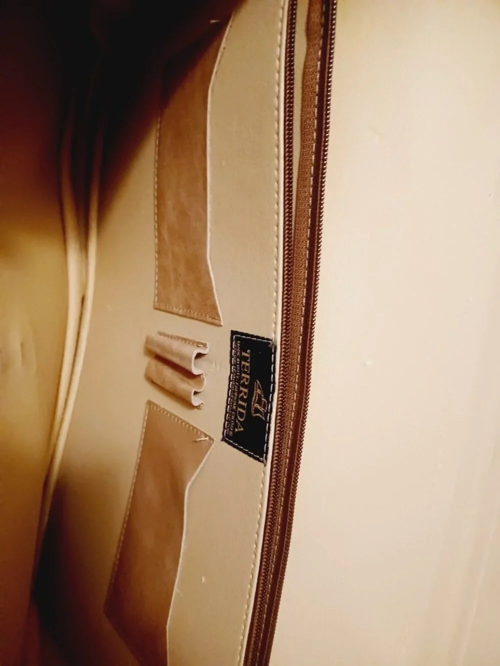 ****BLOW OUT SALE****  Vintage Tan Terrida Leather Briefcase